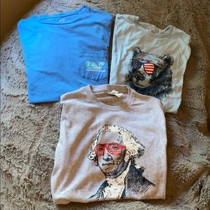 Lot (4) shirts - size men’s Small!